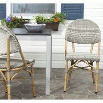 Pelham bay discount woven stack chair